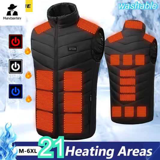 SMART Heated Gilet - Black